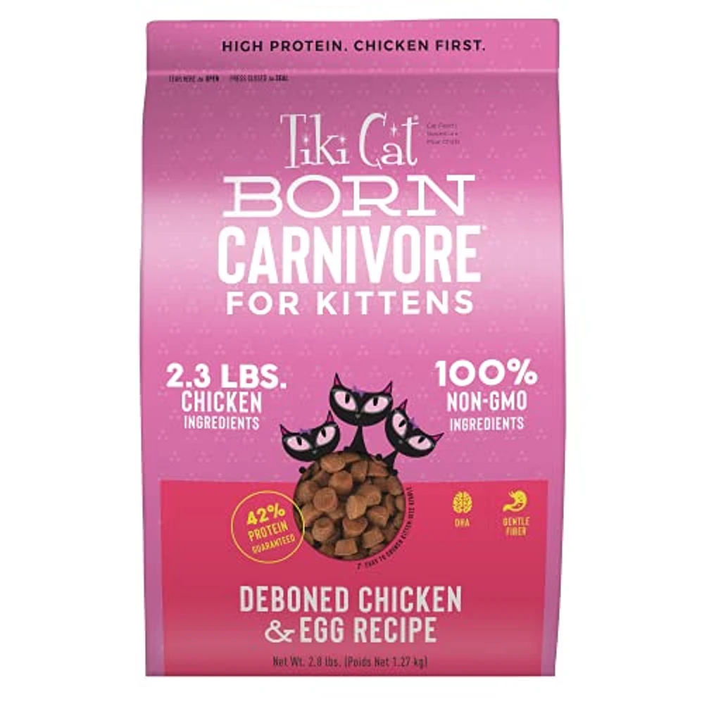 Tiki - Kitten Food - Born Carnivore Chicken