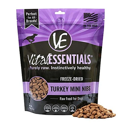 Vital Essentials - Dog Food - Freeze Dried Turkey Mini Nibs