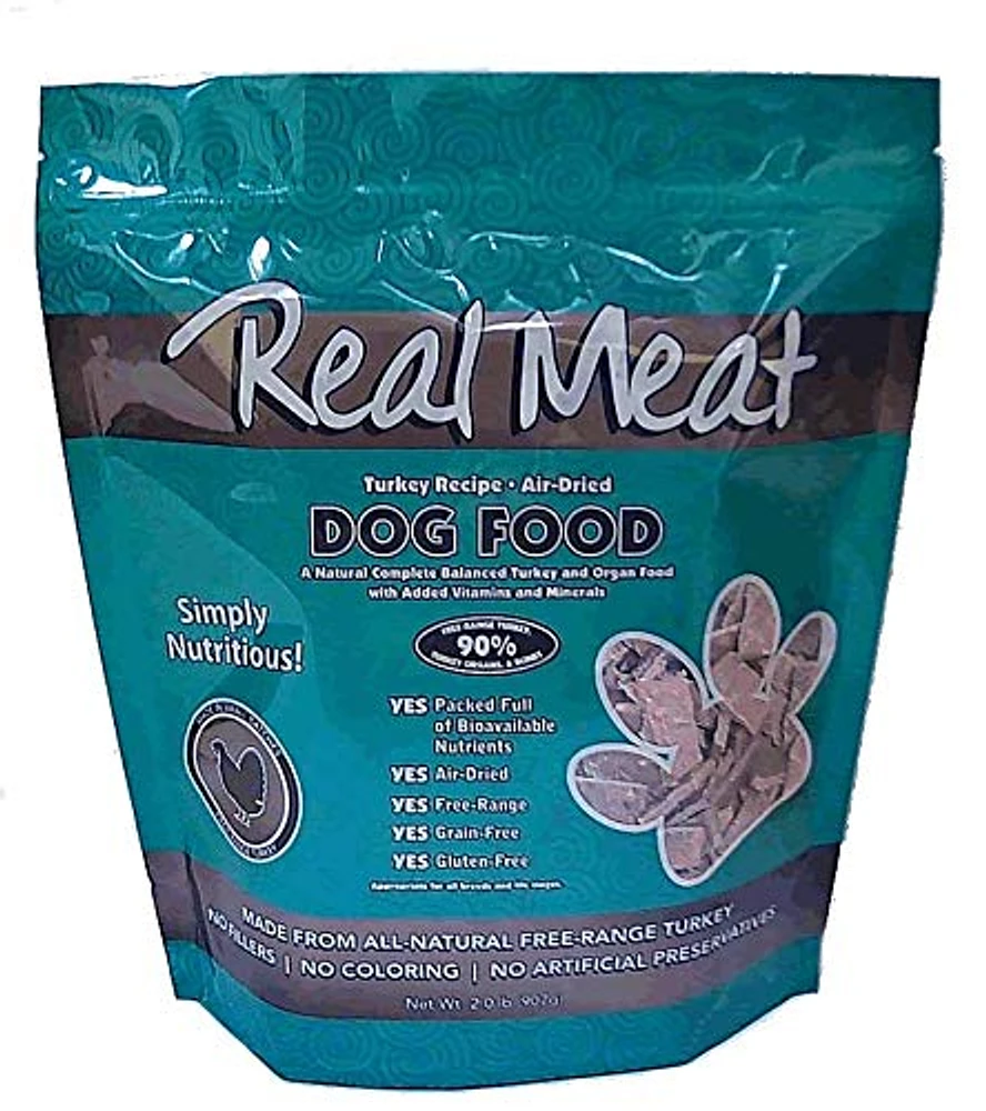 Real Meat - Dog Food - Air Dried Turkey