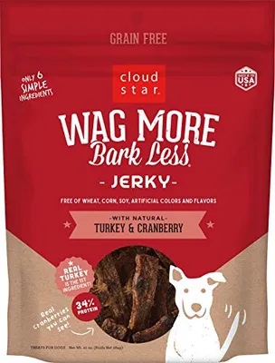 Cloud Star - Dog Treats - Wag More Turkey Jerky