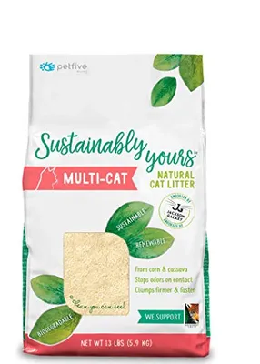 Sustainably Yours - Cat Litter - Natural Multi Cat