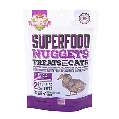 Boo Boo's - Cat Treats - Best Superfood Nuggets Duck Recipe