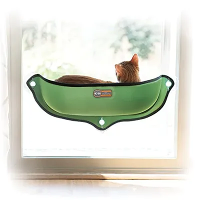 K&H Pet - Cat Window Bed - Green