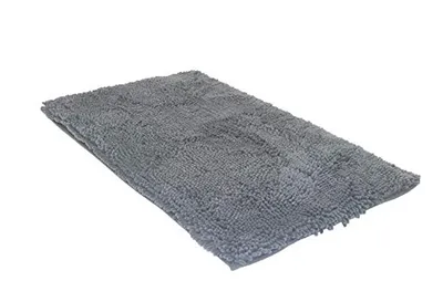 Messy Mutts - Microfiber Drying Mat & Towel - Grey