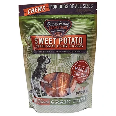 Gaines Family Farmstead - Dog Treat - Sweet Potato Chews