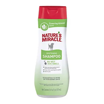 Nature's Miracle - Dog Shampoo & Conditioner - Whitening with Almond Scent