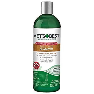 Vet's Best - Dog Flea & Tick Shampoo - Advanced Strength