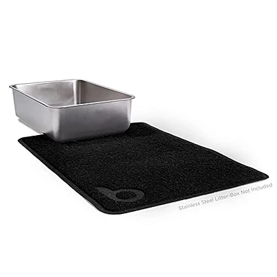 Litterbox.com - Cat Litter Mat - Black