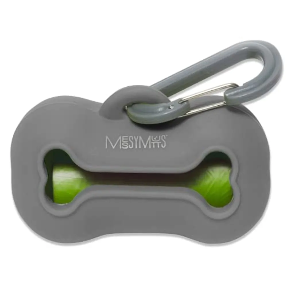 Messy Mutts - Waste Bag Holder - Grey