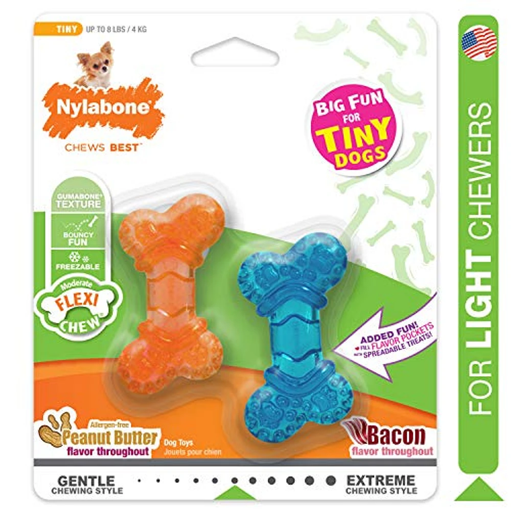 Nylabone - Dog Toy - FlexiChew Bones