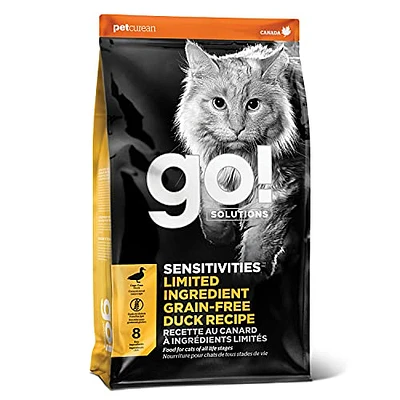 Petcurean - Dry Cat Food - Sensitivities LID Duck