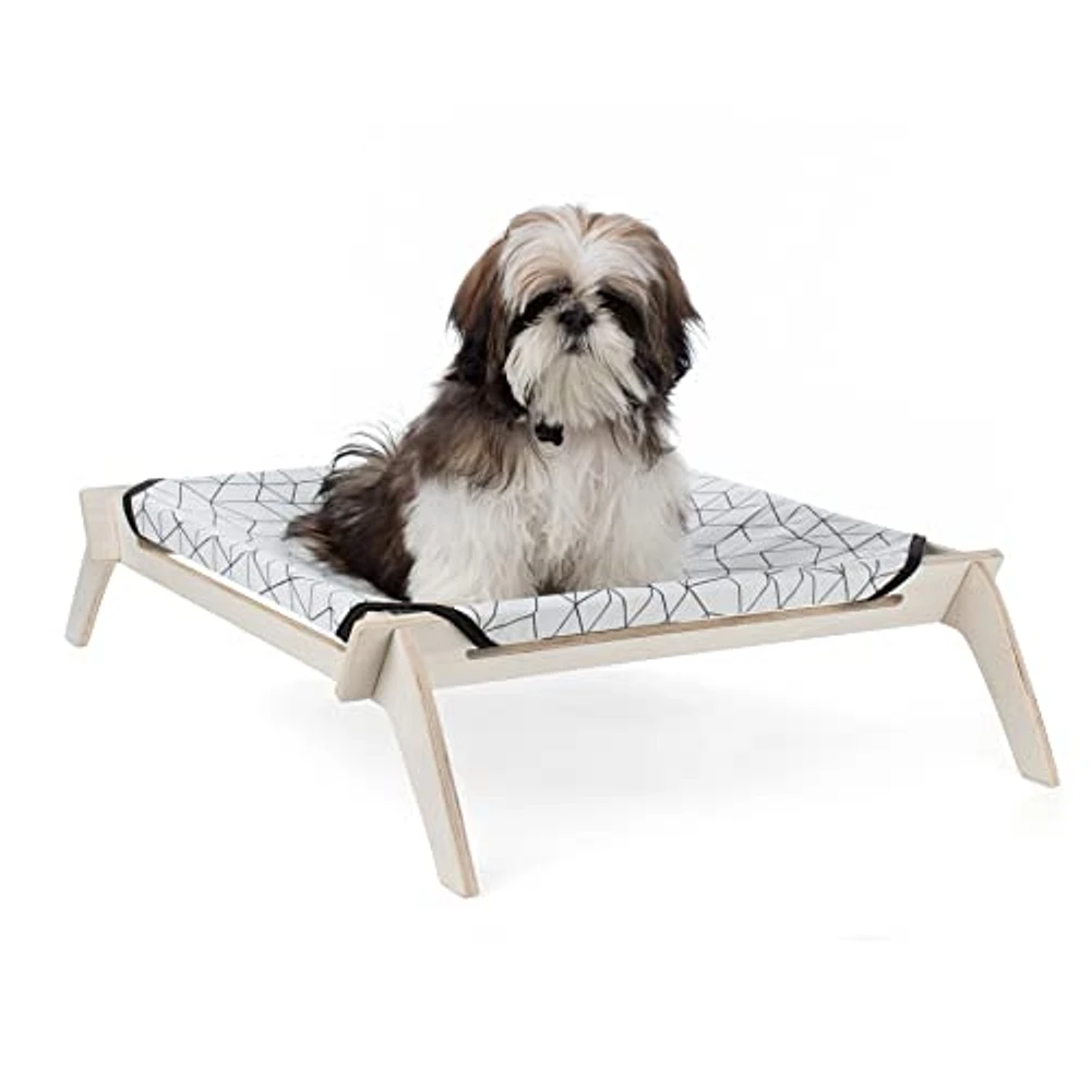 Hauspanther - Pet Lounge - Black & White Geo