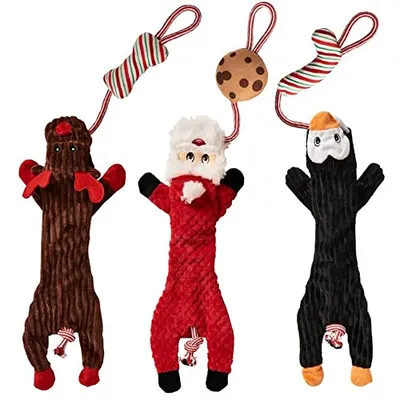 Spot - Dog Toy - Holiday Fun Tug Toys Assorted