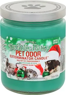 Specialty Pet - Odor Eliminating Candle - Deck the Paws