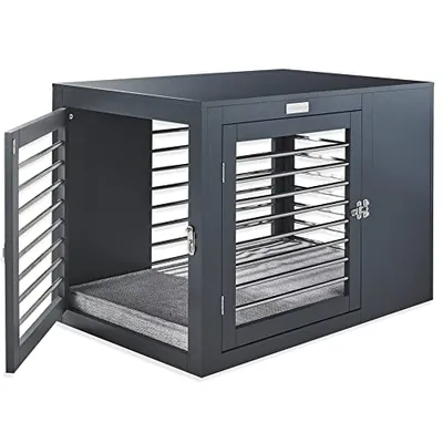 Bowsers - Dog Crate - Grey