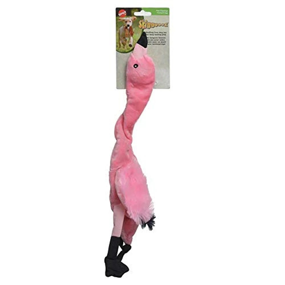 Skinneeez - Dog Toy - Flamingo Plush