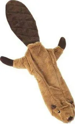 Skinneeez - Dog Toy - Beaver Plush