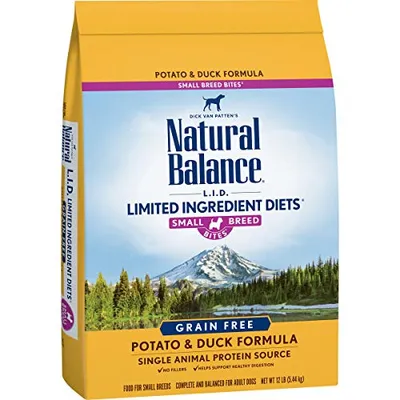 Natural Balance - Dog Food LID Grain Free Potato & Duck Small Breed