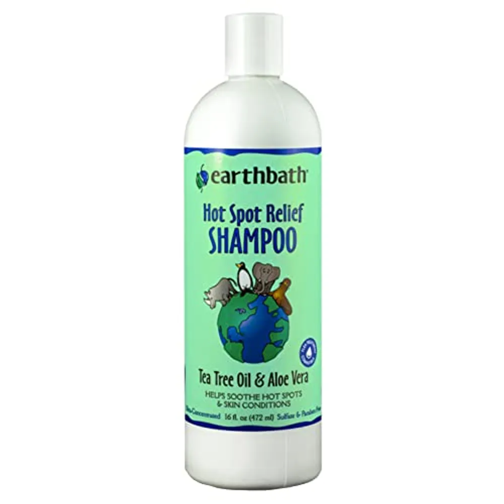 Earthbath - Hot Spot Relief Shampoo - Tea Tree Oil & Aloe