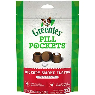 Greenies - Dog Treats - Tablet Pill Pockets - Hickory