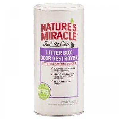 Nature's Miracle - Cat Litter Box Odor Destroyer Powder