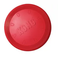 KONG Rubber Flyer Dog Toy, Small, Red