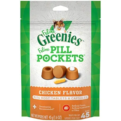 Greenies - Cat Treats - Pill Pockets - Chicken