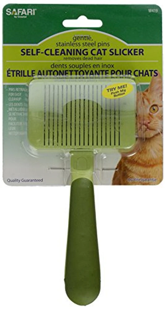 Coastal - Cat Brush - Self Cleaning Slicker