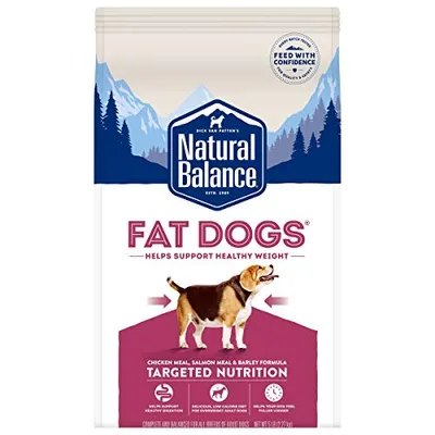 Natural Balance - Dog Food Fat Dogs Low Calorie