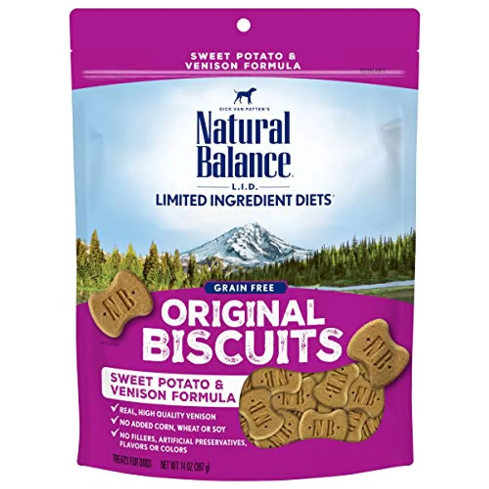 Natural Balance - Dog Treats - LID Sweet Potato & Venison