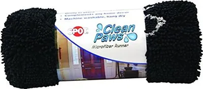 Clean Paws - Absorbent Runner Rug - Grey