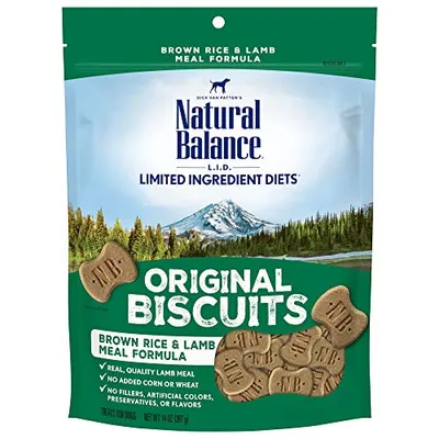 Natural Balance - Dog Treats - LID Lamb & Rice