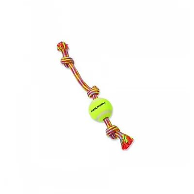 Mammoth - Dog Toy Braided Tug With Tennis Ball