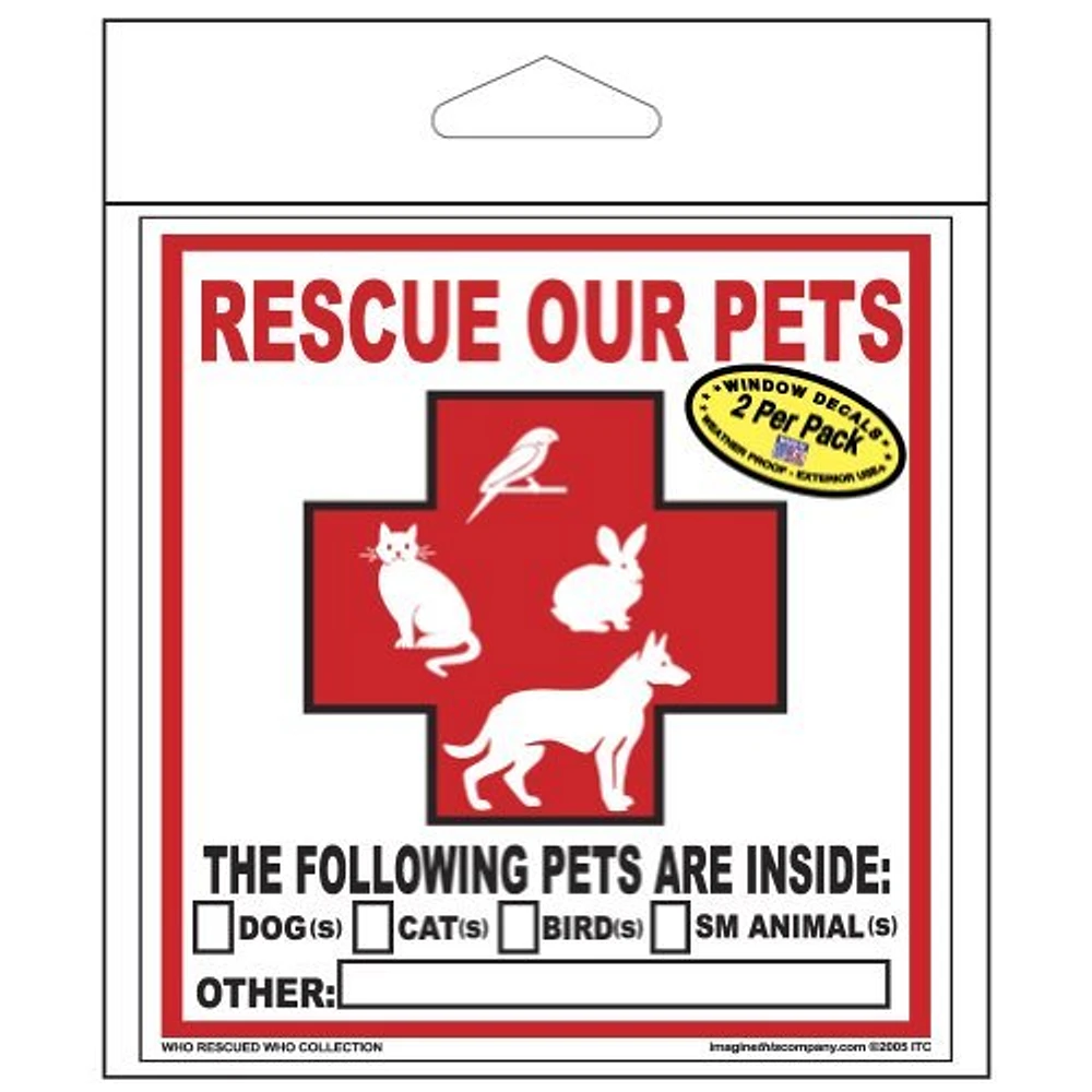 Imagine This - Decal - Rescue Our Pets