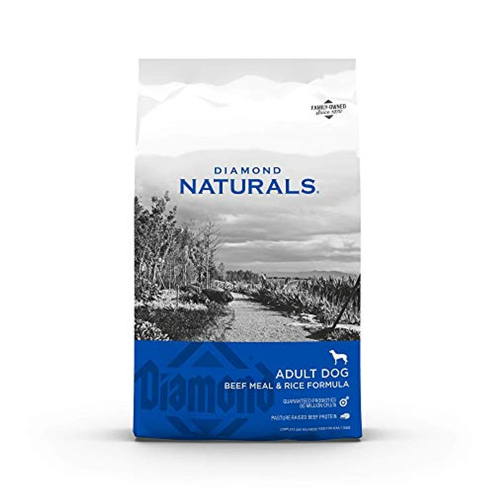 Diamond - Dog Food - Naturals Beef