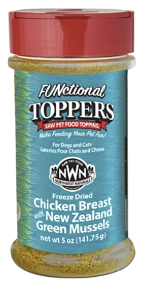 Northwest Naturals - Freeze Dried Meal Topper - Chicken Breast & New Zealand Green Mussels