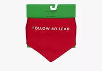 Kate Spade New York - Pet Bandana - Red and Pink Reversible