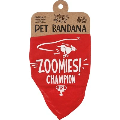 Primitives by Kathy - Dog Bandana - Zoomies Champion/Still Living With My Parents