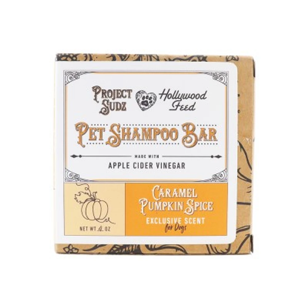 Project Sudz - Organic Pet Shampoo Bar - Caramel Pumpkin Spice