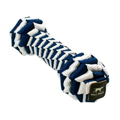 Tall Tails - Rope Toy - Navy Braided Bone