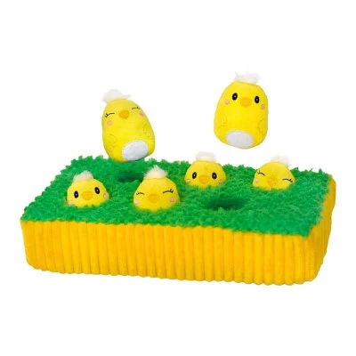 Patchwork - Interactive Pet Toy - Chicks in the Grass