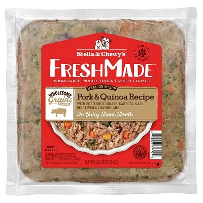 - Wet Dog Food - Freshmade Wholesome Grains Pork & Quinoa Recipe