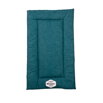 Dog Crate Mat - Dark Teal Snoozepad