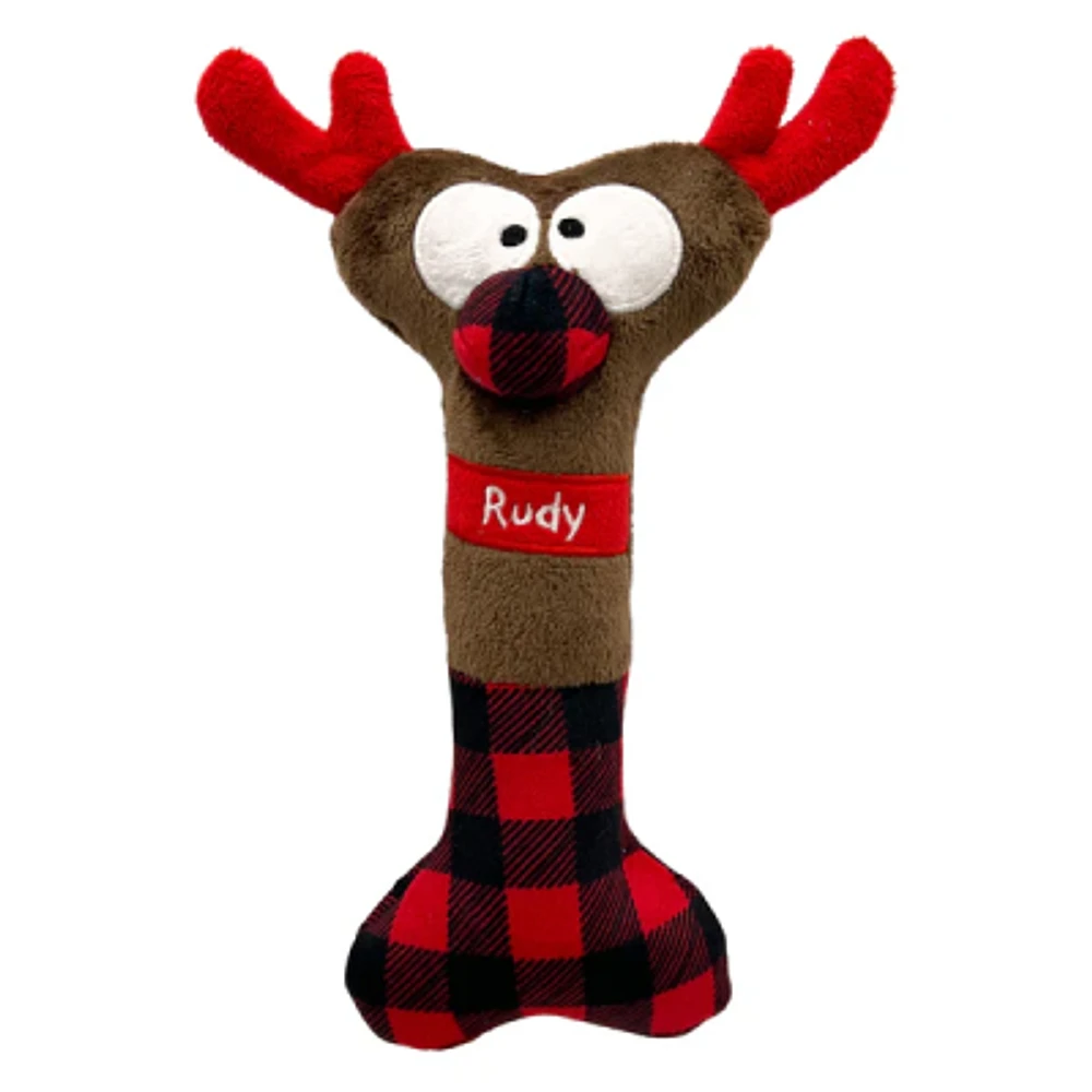 Huxley & Kent - Dog Plush Toy - Reindeer Bone