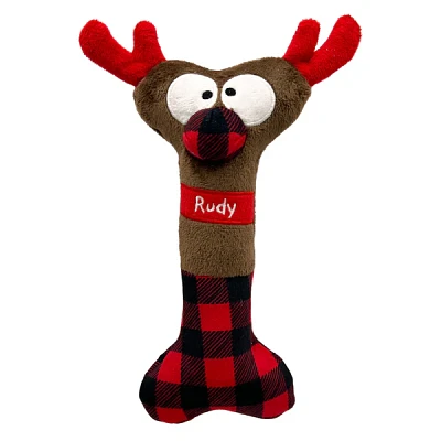 Huxley & Kent - Dog Plush Toy - Reindeer Bone