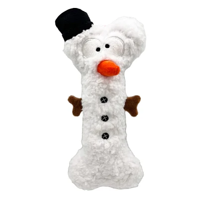 Huxley & Kent - Dog Plush Toy - Snowman Bone