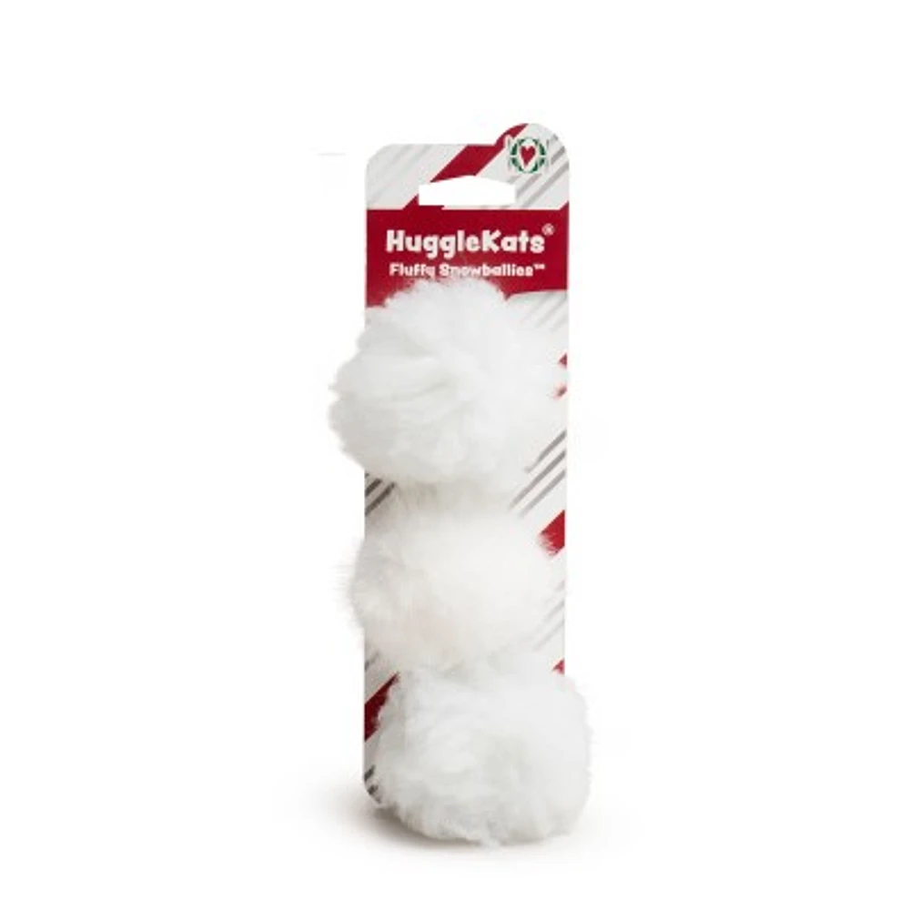 HuggleHounds - Cat Toy - HuggleKats Snowballs