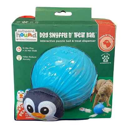 Outward Hound - Dog Toy - Penguin Snuffle & Treat Ball