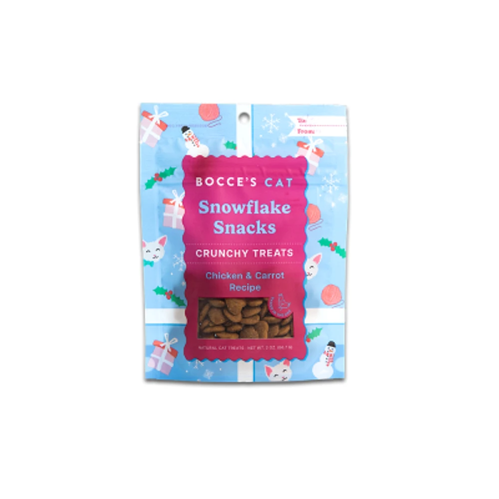 Bocce's Bakery - Cat Treat - Snowflake Snacks