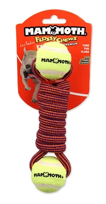 Mammoth - Dog Toy - Extra Twister Bone with 2 Mini Balls